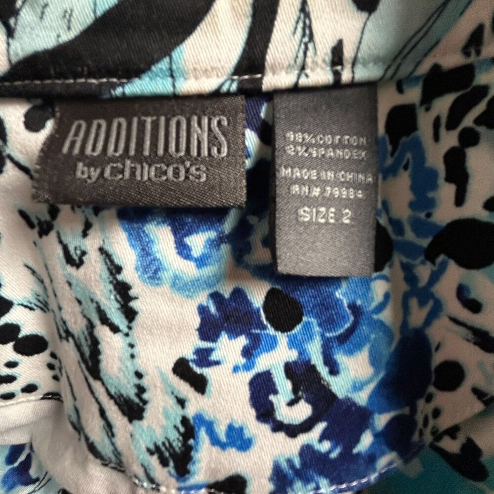 Chicos Additions Womens Button-Front Jacket Size … - image 3